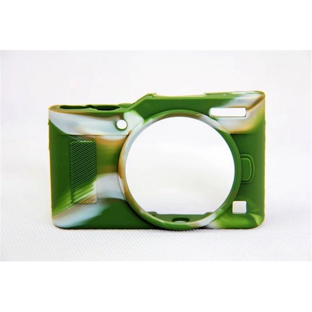 For Panasonic DC-GF9KGK/Lumix DMC-GF9 Silicone Soft Case Protection Cover - Camouflage-7