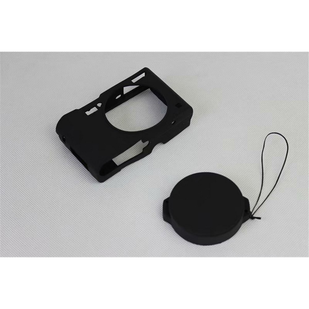 Flexible Silicone Protective Camera Case for Panasonic DMC-LX10 - Black-13