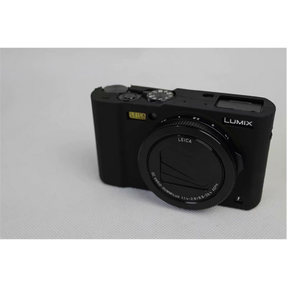 Flexible Silicone Protective Camera Case for Panasonic DMC-LX10 - Black-5