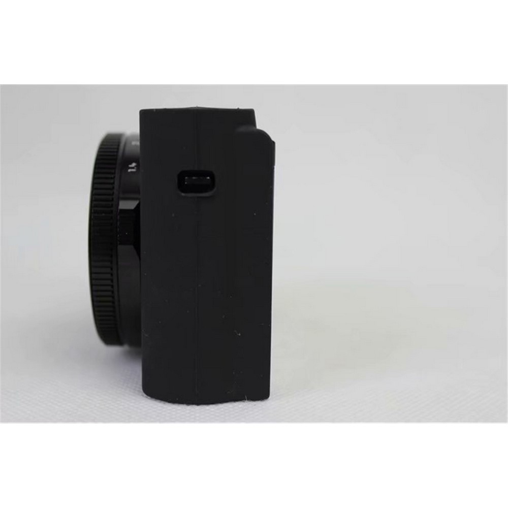 Flexible Silicone Protective Camera Case for Panasonic DMC-LX10 - Black-6