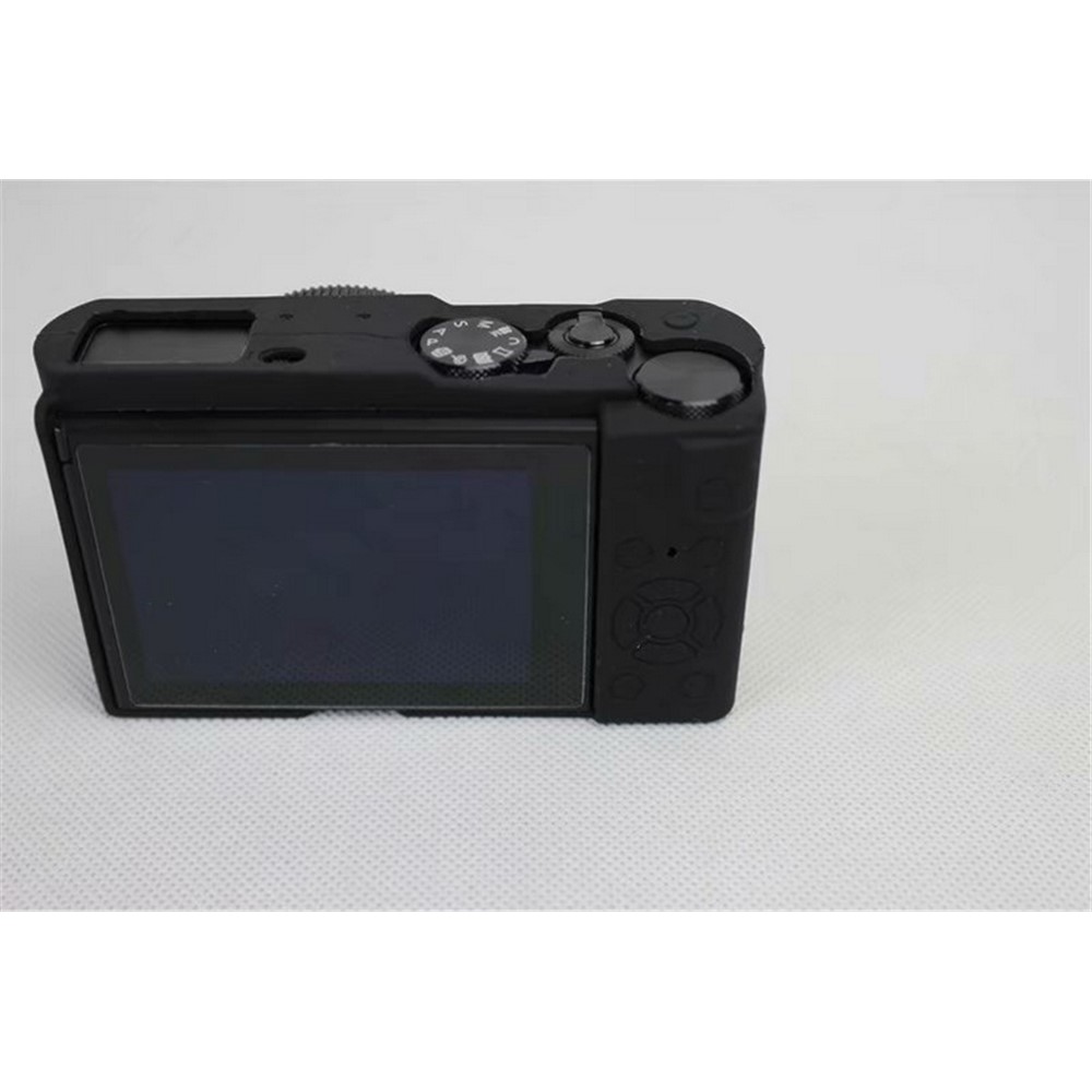 Flexible Silicone Protective Camera Case for Panasonic DMC-LX10 - Black-8