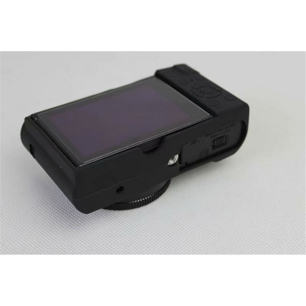 Flexible Silicone Protective Camera Case for Panasonic DMC-LX10 - Black-9