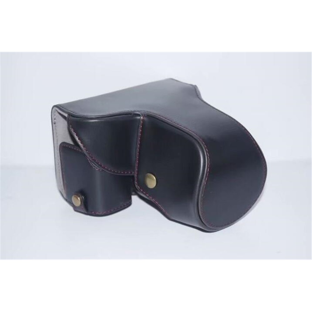 PU Leather Protective Camera Case Bag for SONY ILCE-6000/ILCE-6300/a6000/a6300 18-55mm - Black-14
