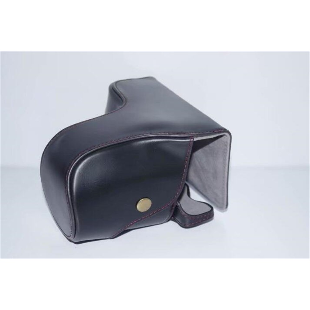 PU Leather Protective Camera Case Bag for SONY ILCE-6000/ILCE-6300/a6000/a6300 18-55mm - Black-15