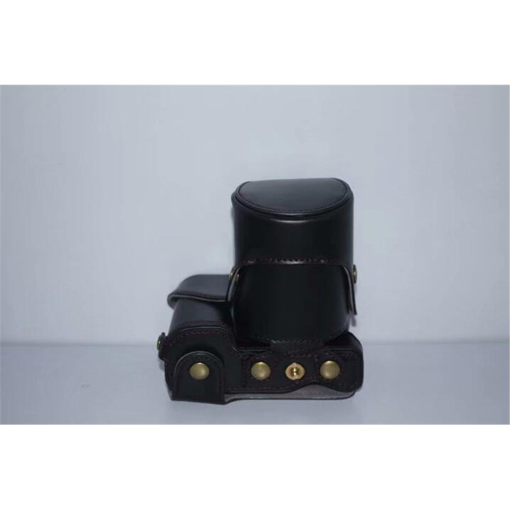 PU Leather Protective Camera Case Bag for SONY ILCE-6000/ILCE-6300/a6000/a6300 18-55mm - Black-16