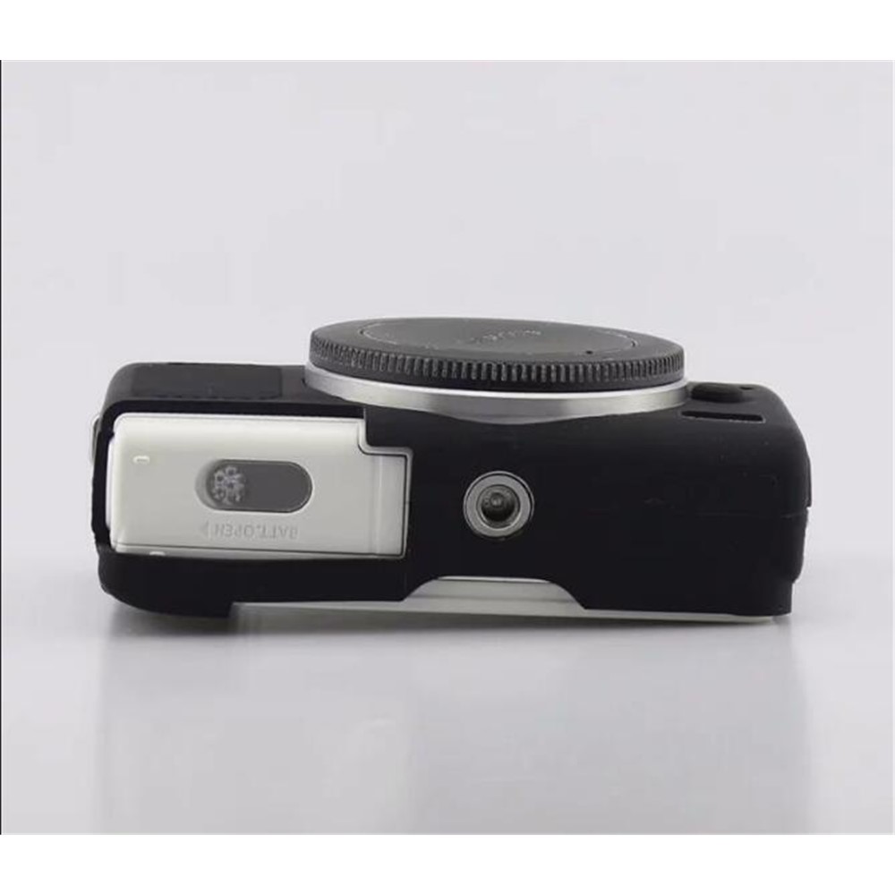 Flexible Silicone Protective Camera Case for Canon EOS M100 - Black-4