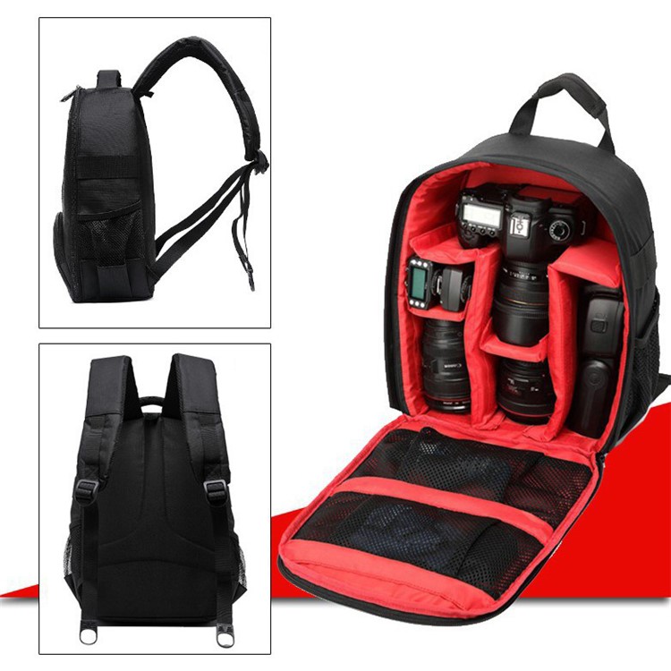 TIGERNU Waterproof Portable SLR DSLR Digital Camera Traveling Backpack - Red-1
