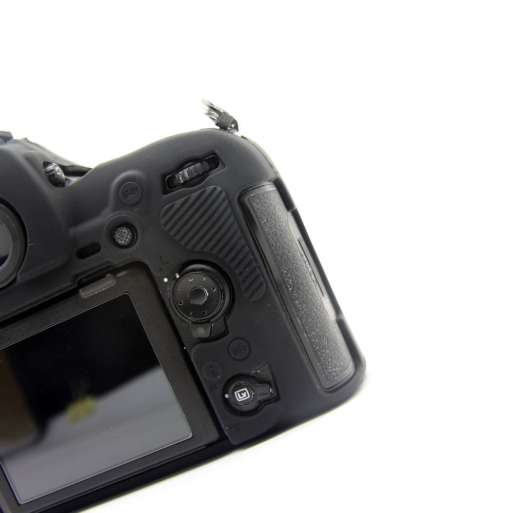 Soft Silicone Protective Case for Nikon D850 Digital SLR Camera - Black-7