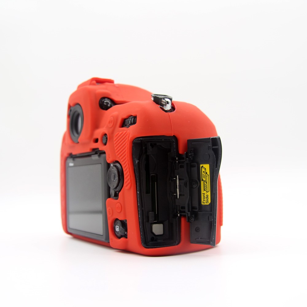 Soft Silicone Protective Shell Cover for Nikon D850 Digital SLR Camera - Red-4