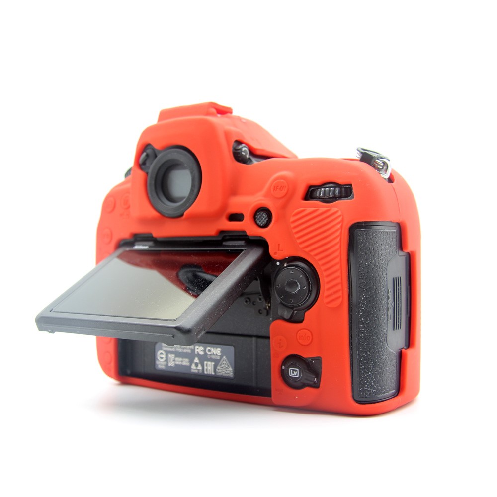Soft Silicone Protective Shell Cover for Nikon D850 Digital SLR Camera - Red-7