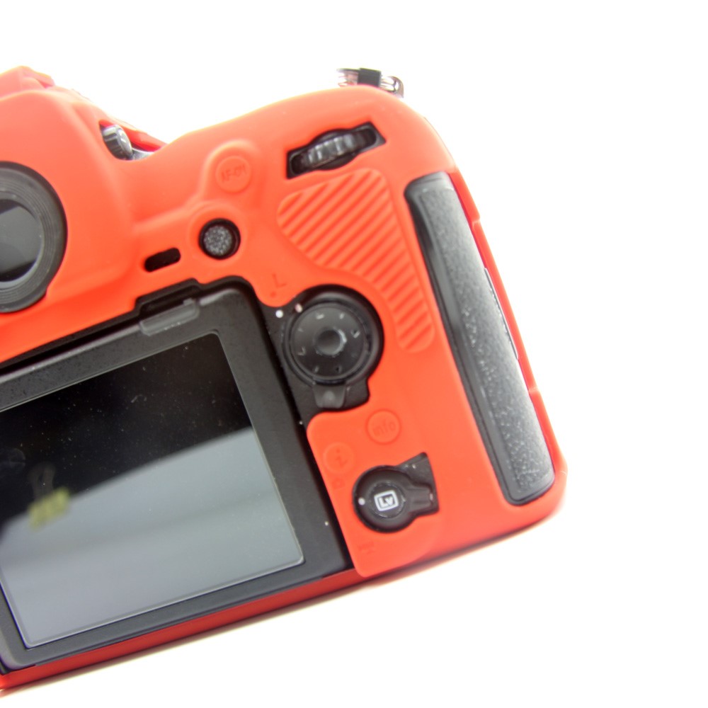 Soft Silicone Protective Shell Cover for Nikon D850 Digital SLR Camera - Red-8