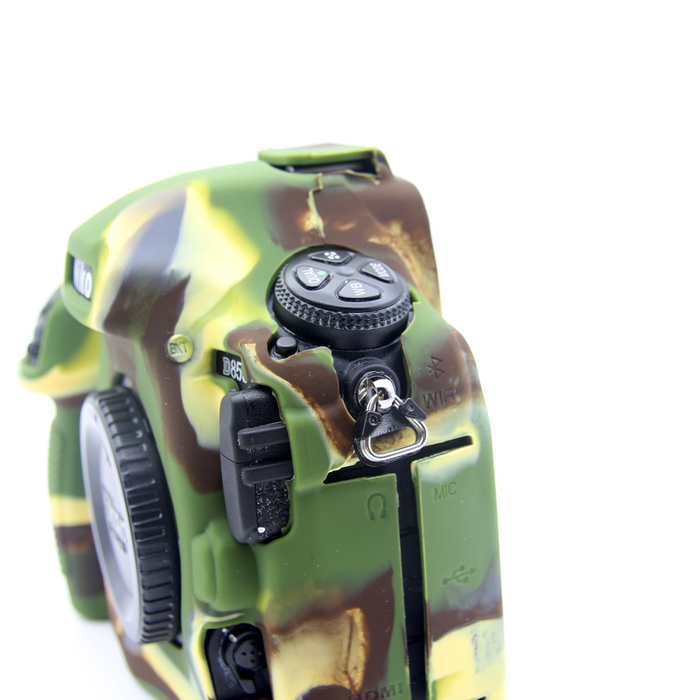 Soft Silicone Protective Pouch Case for Nikon D850 Digital SLR Camera - Camouflage-12