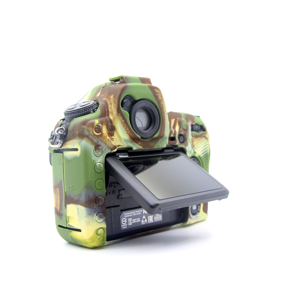 Soft Silicone Protective Pouch Case for Nikon D850 Digital SLR Camera - Camouflage-8