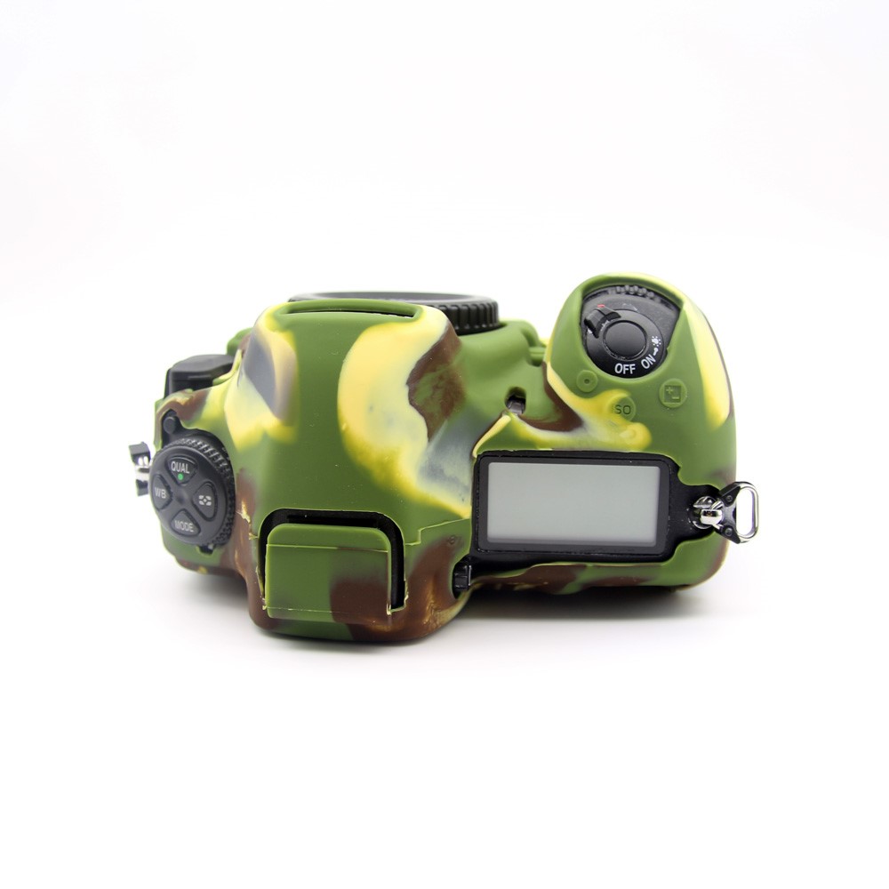 Soft Silicone Protective Pouch Case for Nikon D850 Digital SLR Camera - Camouflage-9