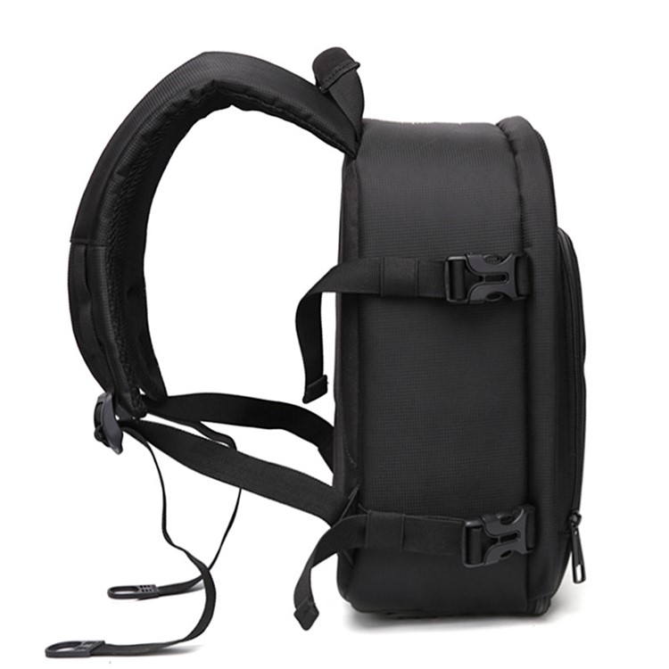 TIGERNU Strengthened Waterproof Digital Camera Outdoor Portable Bag Backpack - Black-5