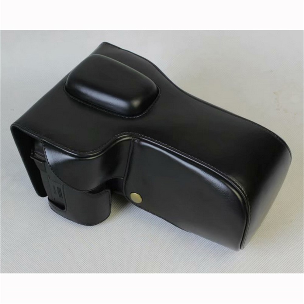 PU Leather Camera Protective Case for Nikon D7500 Digital SLR Camera - Black-1