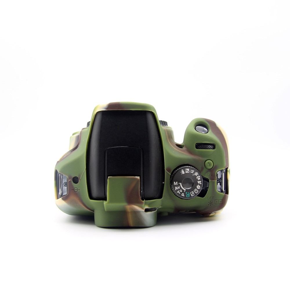 Flexible Silicone Protective Bag Cover for Canon EOS 1300D 1500D - Camouflage-4