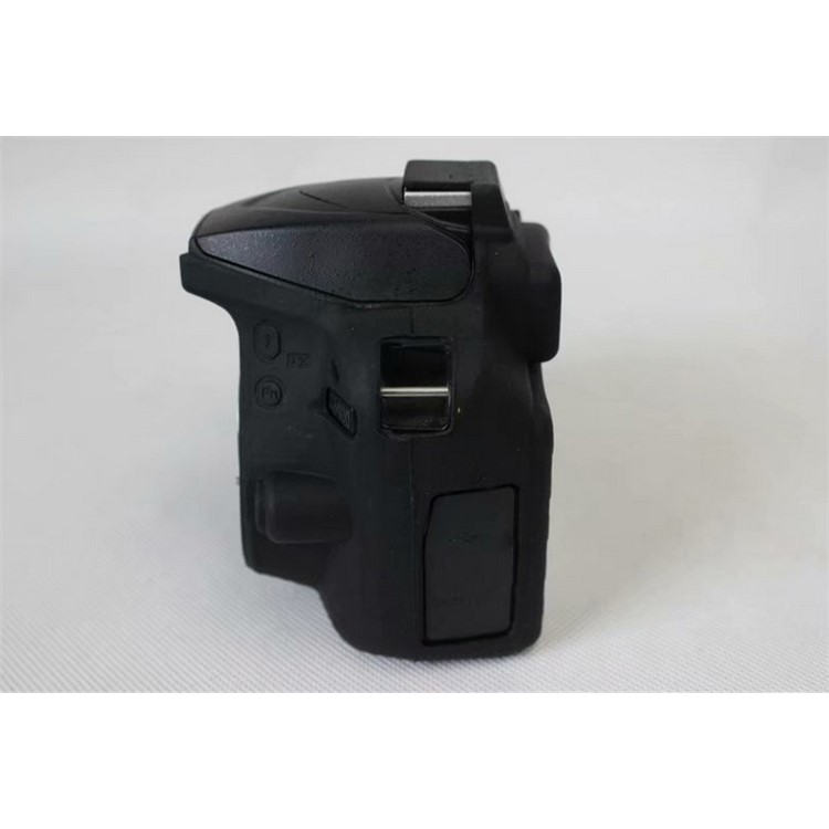 Flexible Silicone Protective Cover for Nikon D3400 DSLR Camera - Black-4