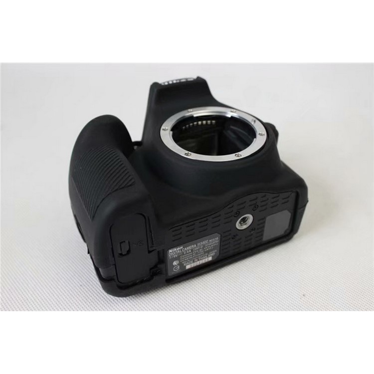 Flexible Silicone Protective Cover for Nikon D3400 DSLR Camera - Black-7