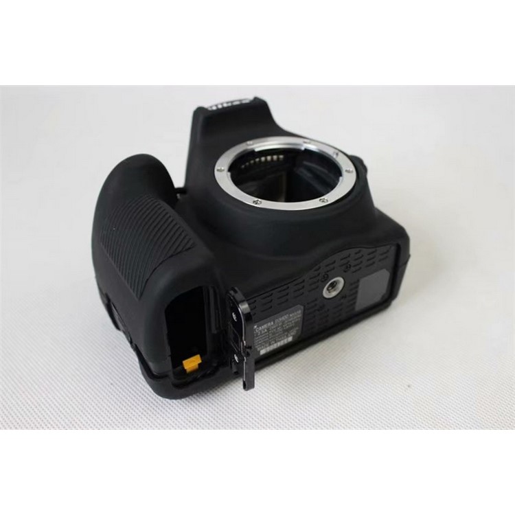 Flexible Silicone Protective Cover for Nikon D3400 DSLR Camera - Black-8