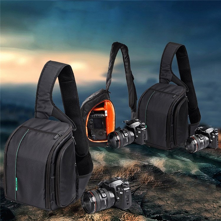 TIGERNU T-S8022 DSLR Camera Single Shoulder Bag Sling Case Backpack - Orange-10