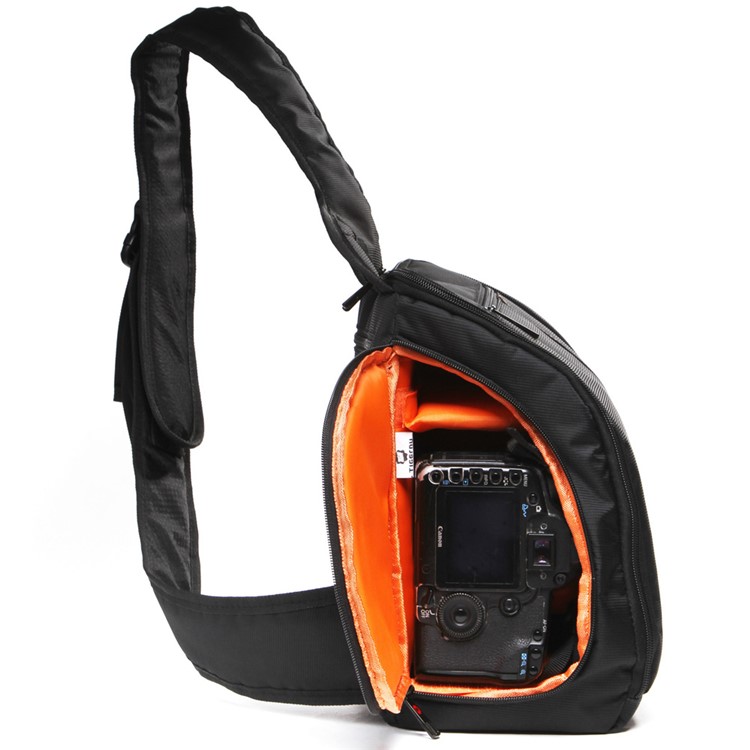 TIGERNU T-S8022 DSLR Camera Single Shoulder Bag Sling Case Backpack - Orange-11
