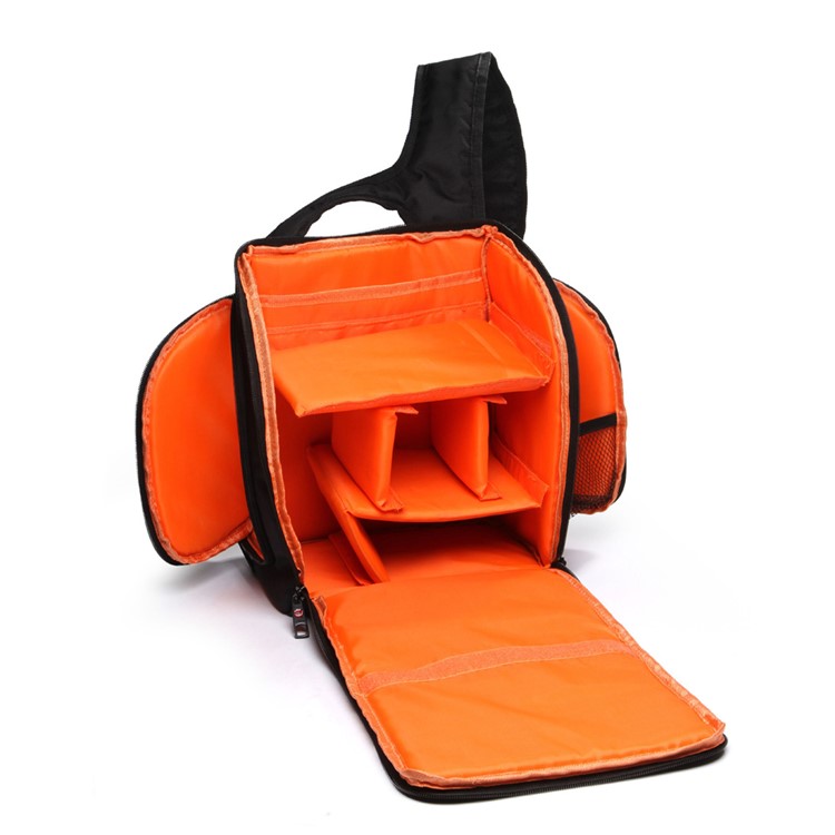 TIGERNU T-S8022 DSLR Camera Single Shoulder Bag Sling Case Backpack - Orange-3