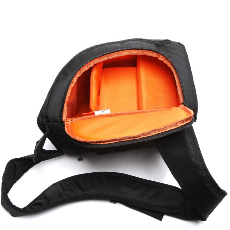 TIGERNU T-S8022 DSLR Camera Single Shoulder Bag Sling Case Backpack - Orange-4