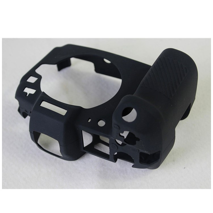 Soft Silicone Case Protector for Canon EOS R - Black-1