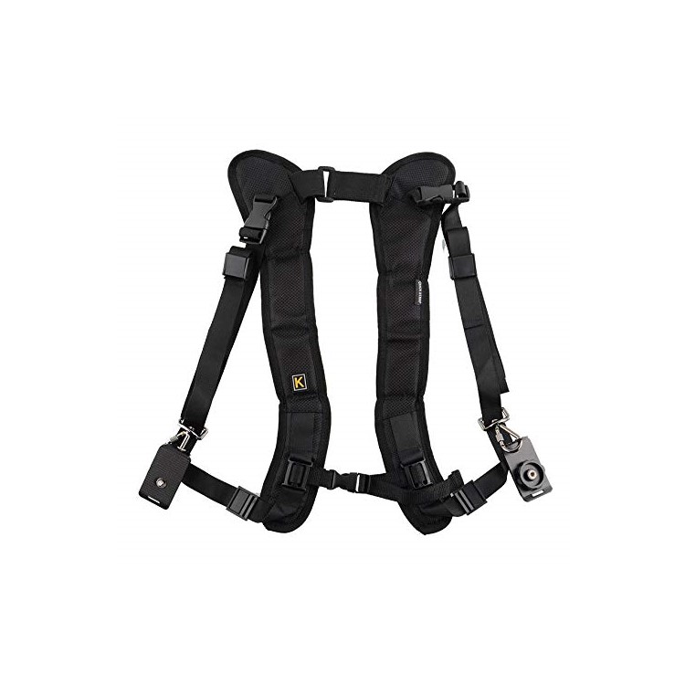 Dual-shoulder Camera Neck Strap Tether Strap for Canon Nikon Olympus Pentax Panasonic Sony DSLR-6