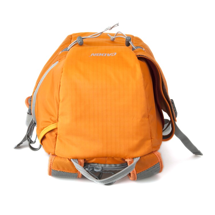 CADEN E5 Waterproof Outdoor Anti Theft Backpack Camera Bag for DSLR Camera Canon Sony Nikon - Orange-7