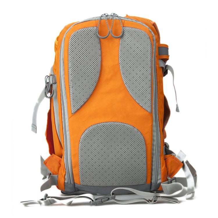 CADEN E5 Waterproof Outdoor Anti Theft Backpack Camera Bag for DSLR Camera Canon Sony Nikon - Orange-8