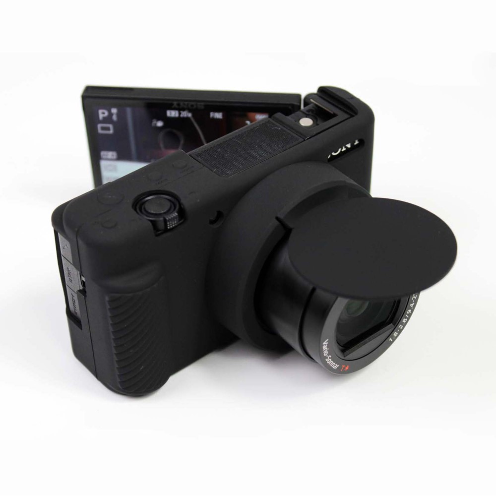 Soft Silicone Case for Sony ZV1 Camera - Black-3