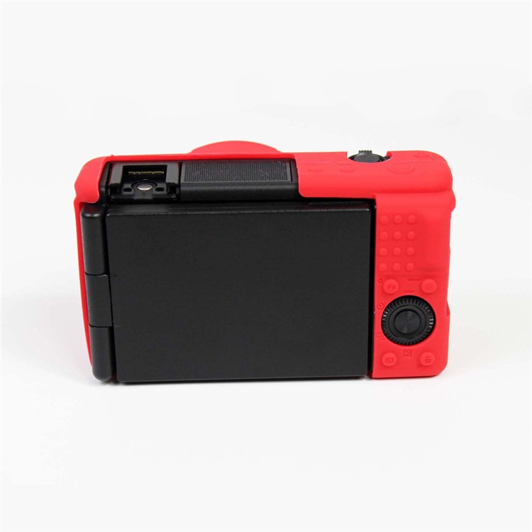 Wholesale Soft Silicone Case for Sony ZV1 Camera Red from China TVC