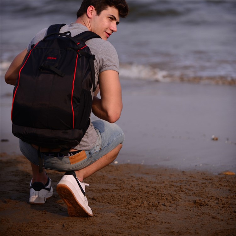 CADEN K7 Anti Theft Waterproof Nylon Outdoor Camera Bag Backpack Mountaineering Bag for DSLR Camera-23