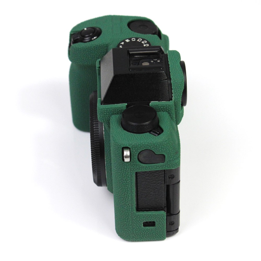 Shockproof Silicone Camera Protective Case Skin Cover for Fujifilm X-S10 - Green-14