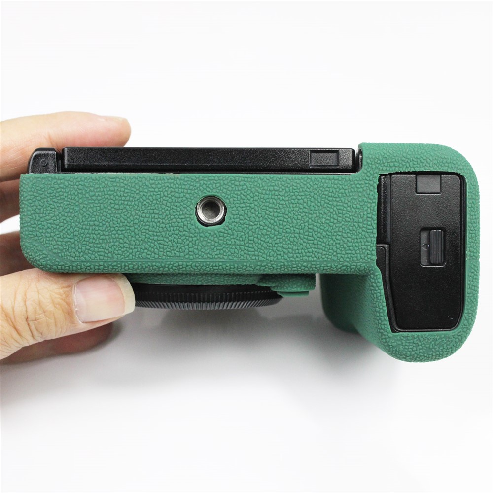 Shockproof Silicone Camera Protective Case Skin Cover for Fujifilm X-S10 - Green-5