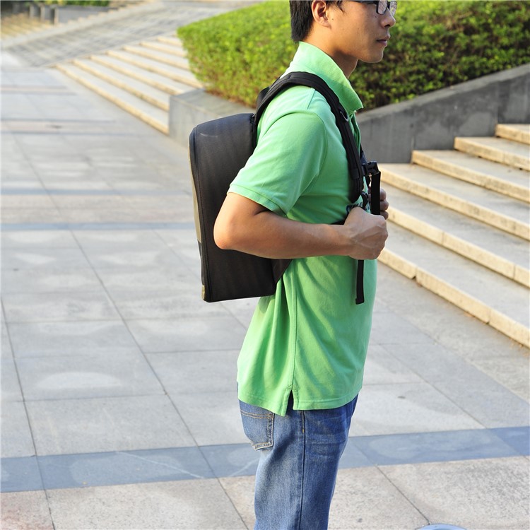 CADEN D6 Nylon Camera Shoulders Bag Backpack Professional DLSR Camera Backpack - Army Green-2