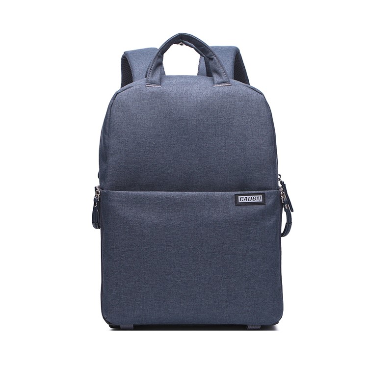 CADEN L5 Waterproof Nylon Camera Bag Notebook Backpack for DSLR Camera and 14" Notebook - Dark Grey-1