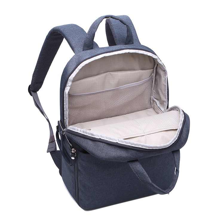 CADEN L5 Waterproof Nylon Camera Bag Notebook Backpack for DSLR Camera and 14" Notebook - Dark Grey-4