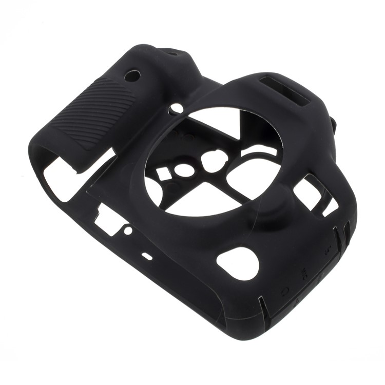 Silicone Protective Camera Body Case Cover for Canon 5D4 - Black-4