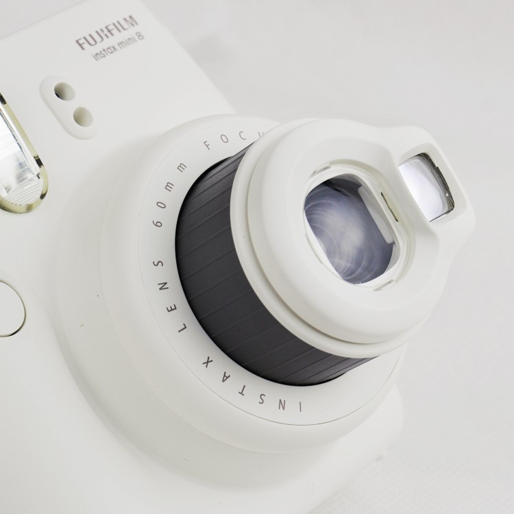 Close Up Lens Self Portrait Mirror for Fujifilm Instax Mini 7/7S/8/8S - White-4