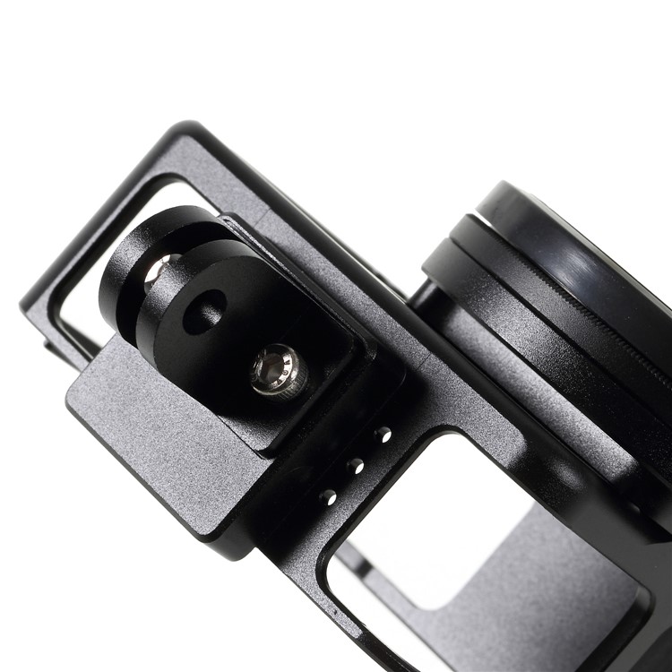 Metal Housing Hollow Frame Case for Gopro Hero 7 Black Camera with Back Door and 52mm UV Filter-11