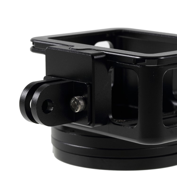 Metal Housing Hollow Frame Case for Gopro Hero 7 Black Camera with Back Door and 52mm UV Filter-9