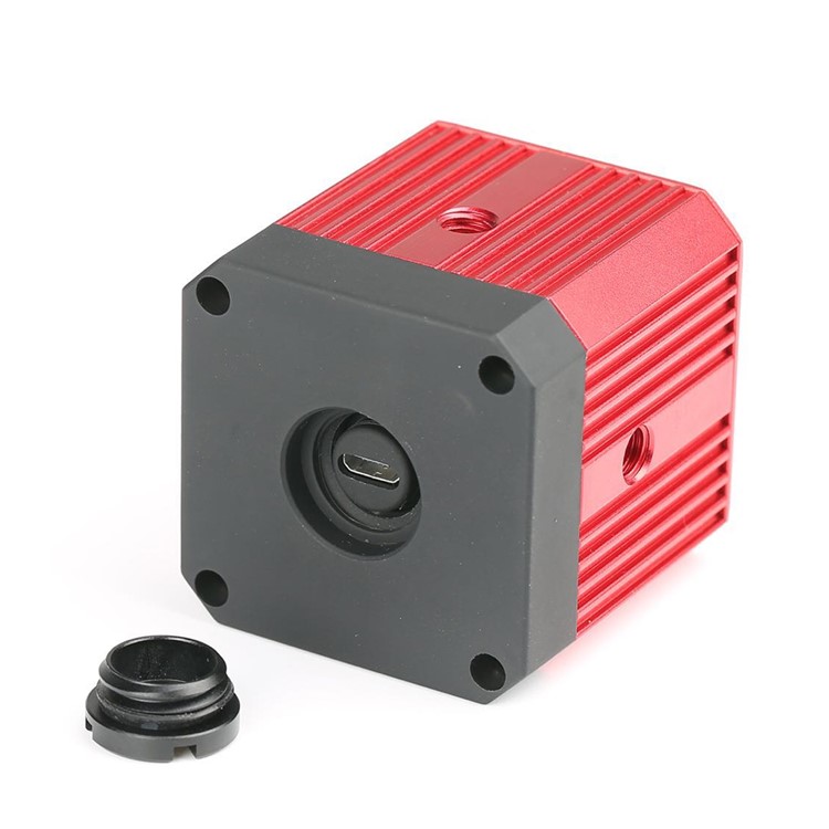Professional Mini COB Video Light Compatible for Camera Camcorder and Smartphone - Red-2