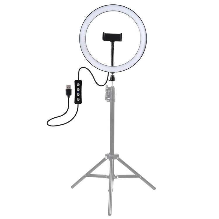 PULUZ PU407 12 inch 30cm USB Dimmable LED Ring Vlogging Selfie Photography Video Lights-2