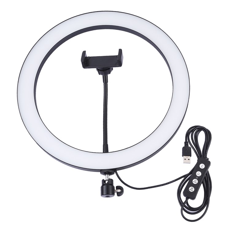 PULUZ PU407 12 inch 30cm USB Dimmable LED Ring Vlogging Selfie Photography Video Lights-4