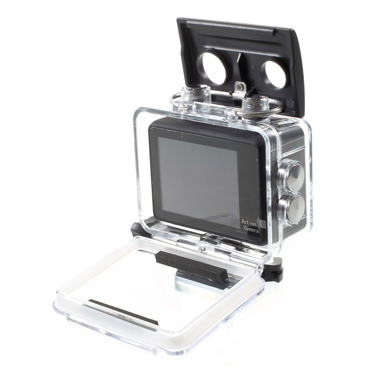 K2TD Double Screen WiFi Mini Camera Waterproof 4K Ultra HD Action Camera Outdoor DV Sports Camera-4