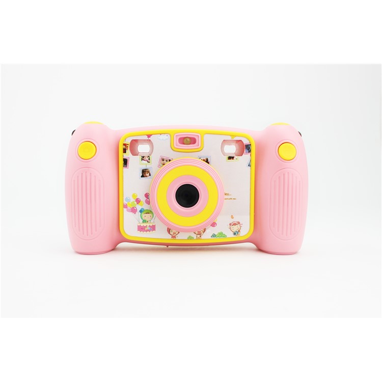 H129 Cute Portable 2.0-inch 1.3MP Children Camera Video Camcorder - Pink-3