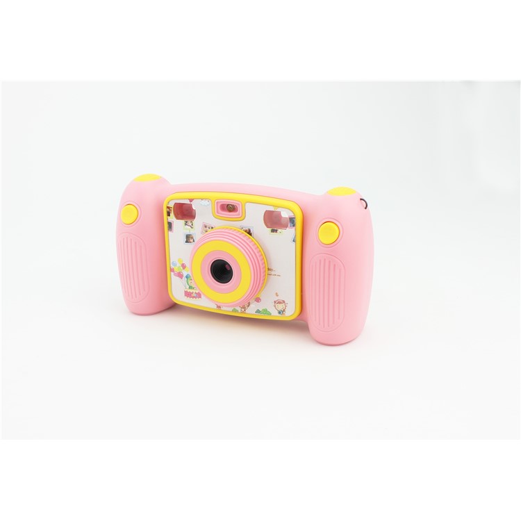 H129 Cute Portable 2.0-inch 1.3MP Children Camera Video Camcorder - Pink-4